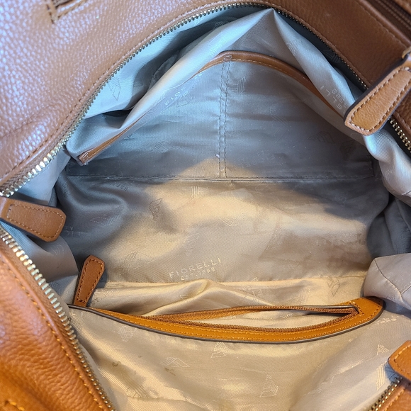 Fiorelli Mason East West Brown Tote Satchel Bag - Picture 9 of 14